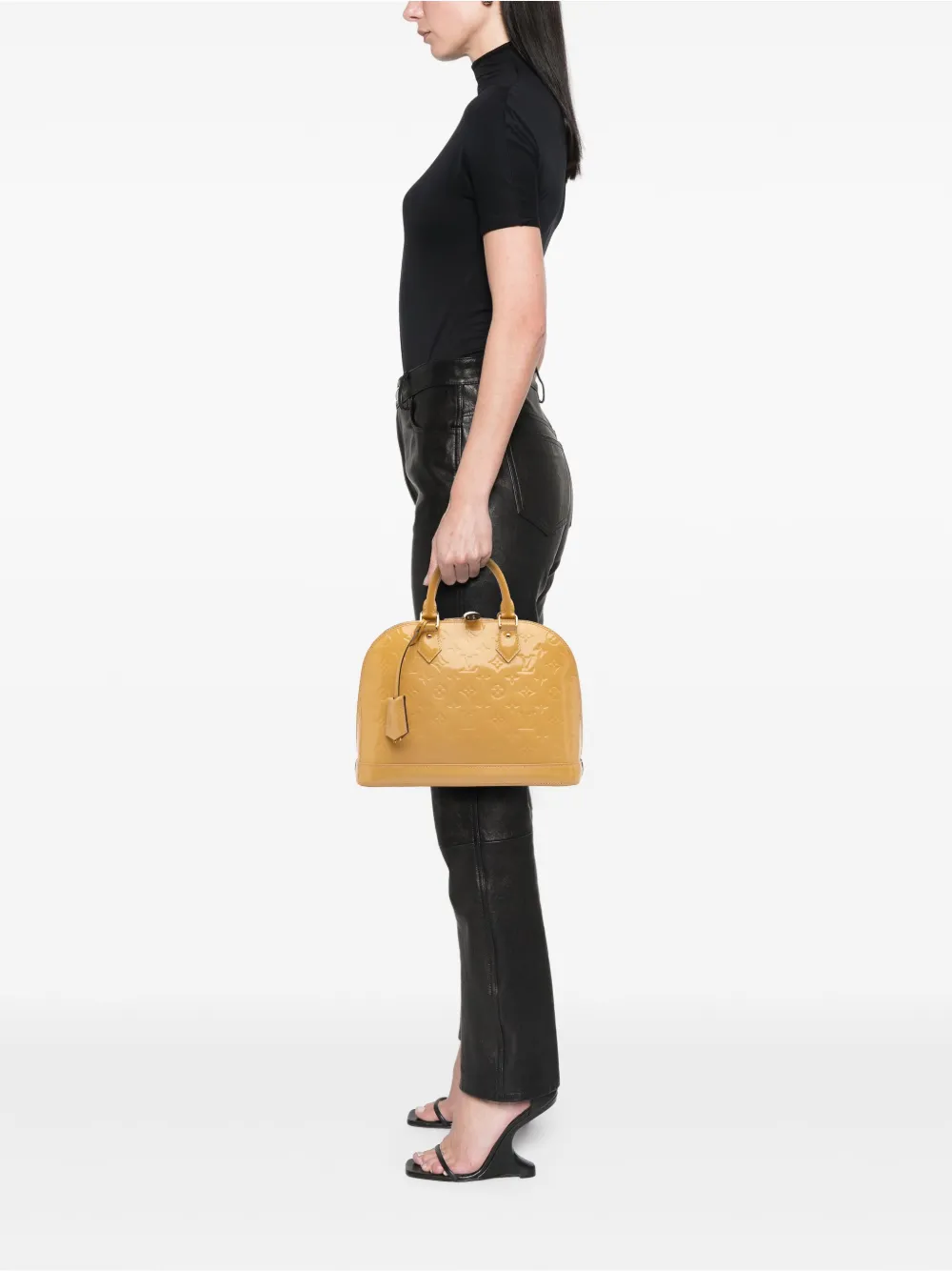 Louis Vuitton Pre-Owned 2014 Monogram Vernis Alma PM handbag | Pre-Owned | Image 2