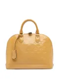Louis Vuitton Pre-Owned 2014 Monogram Vernis Alma PM handbag - Brown
