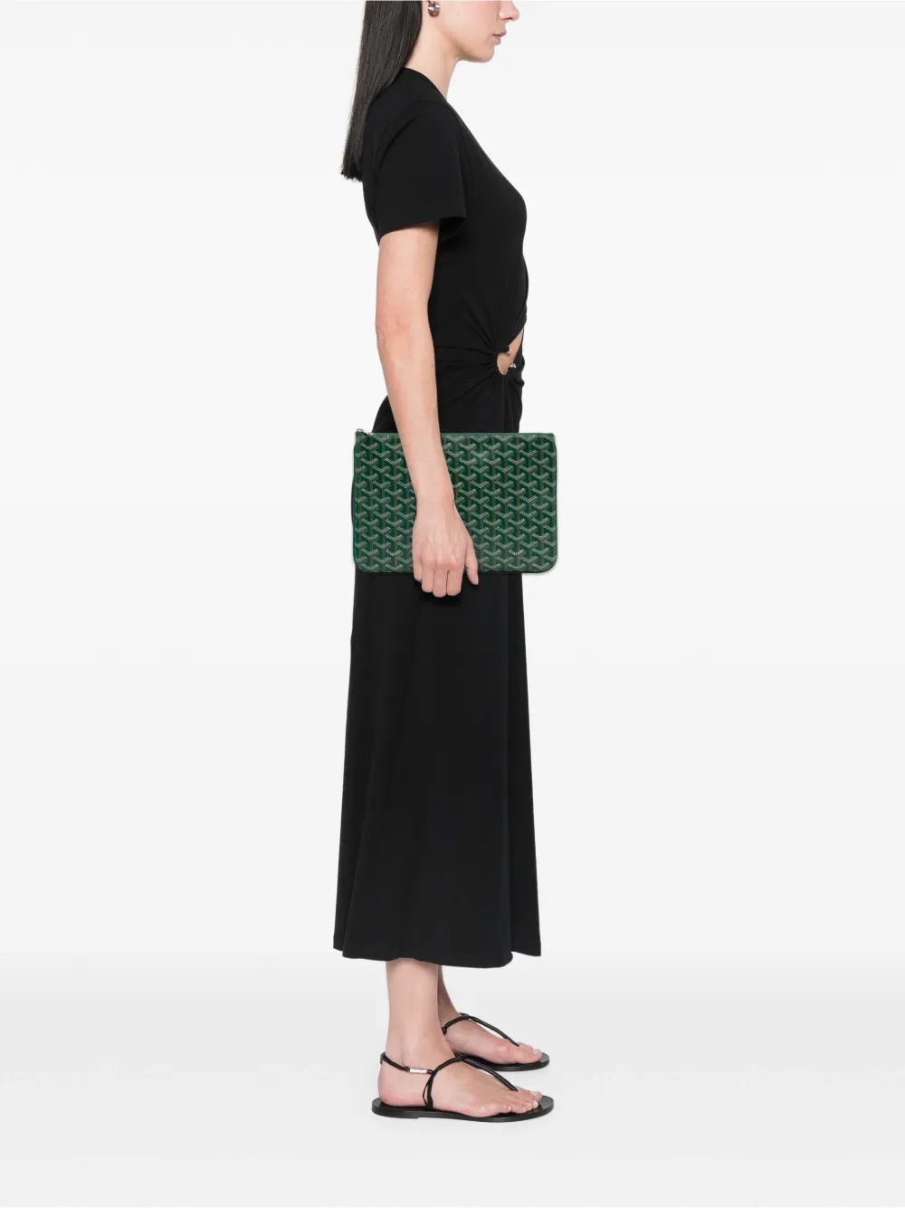 Goyard Pre-Owned 2018 Goyardine Senat MM clutch bag | Pre-Owned | Image 2