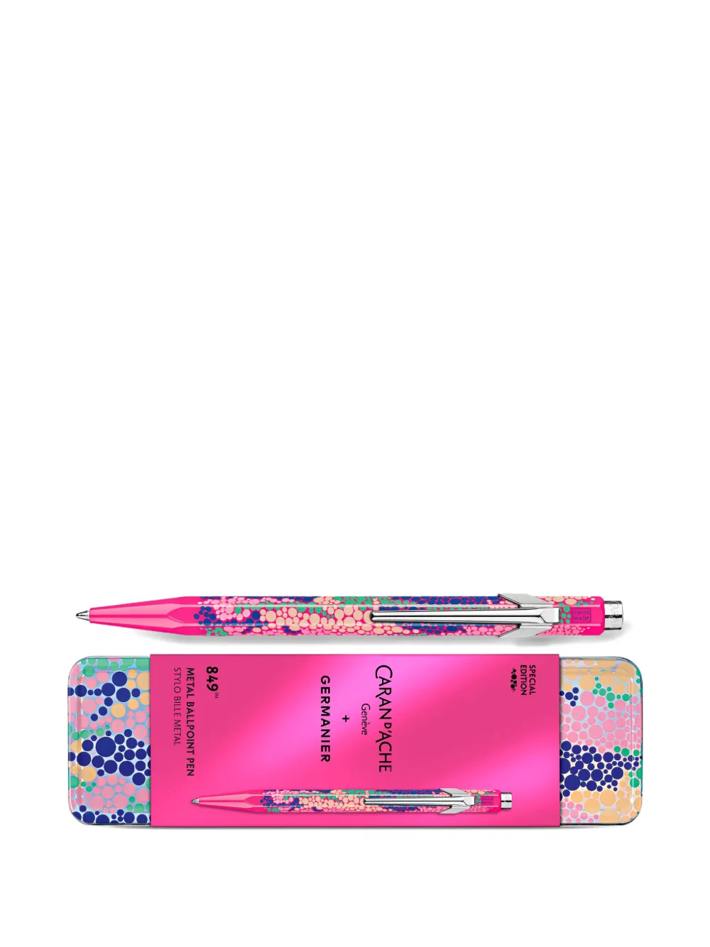 Caran d'Ache 849 Germanier metal ballpoint pen | Pink | Image 1