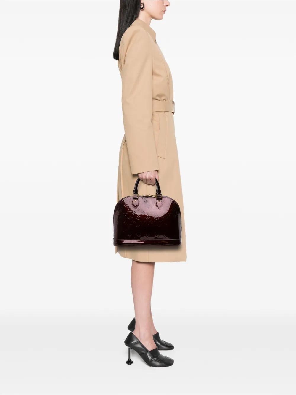 Louis Vuitton Pre-Owned 2010-2025 Monogram Vernis Alma PM handbag | Pre-Owned | Image 2
