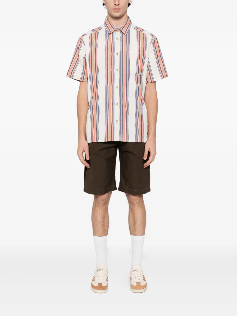 A.P.C. ROSS overhemd - Beige