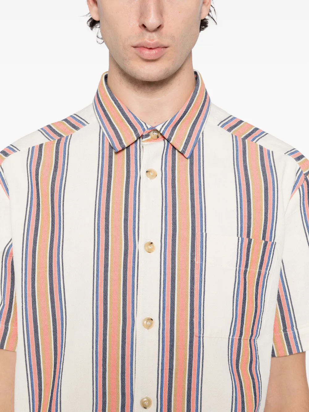 Apc Ross Shirt In Multi