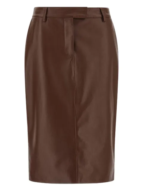 Giuseppe Di Morabito leather pencil skirt
