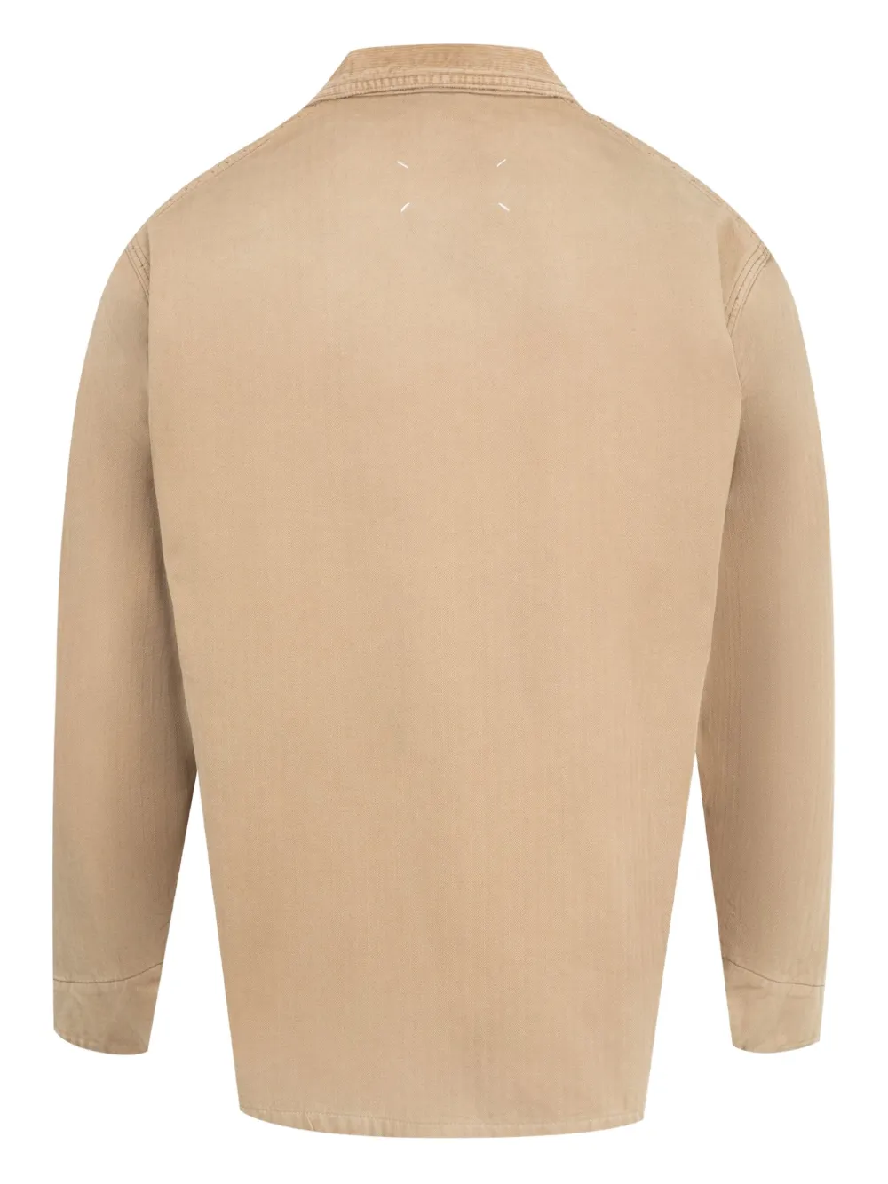 Maison Margiela herringbone-weave shirt jacket | Shirt Jackets | Image 2