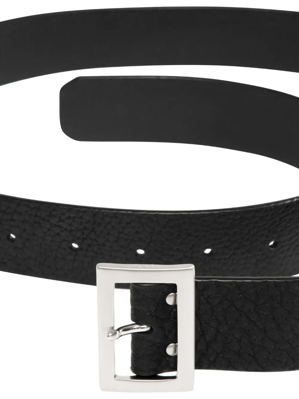 Rick Owens Stooges buckle leather belt | Image 2