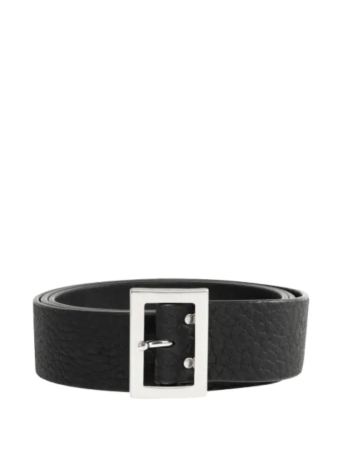 Rick Owens Stooges buckle leather belt