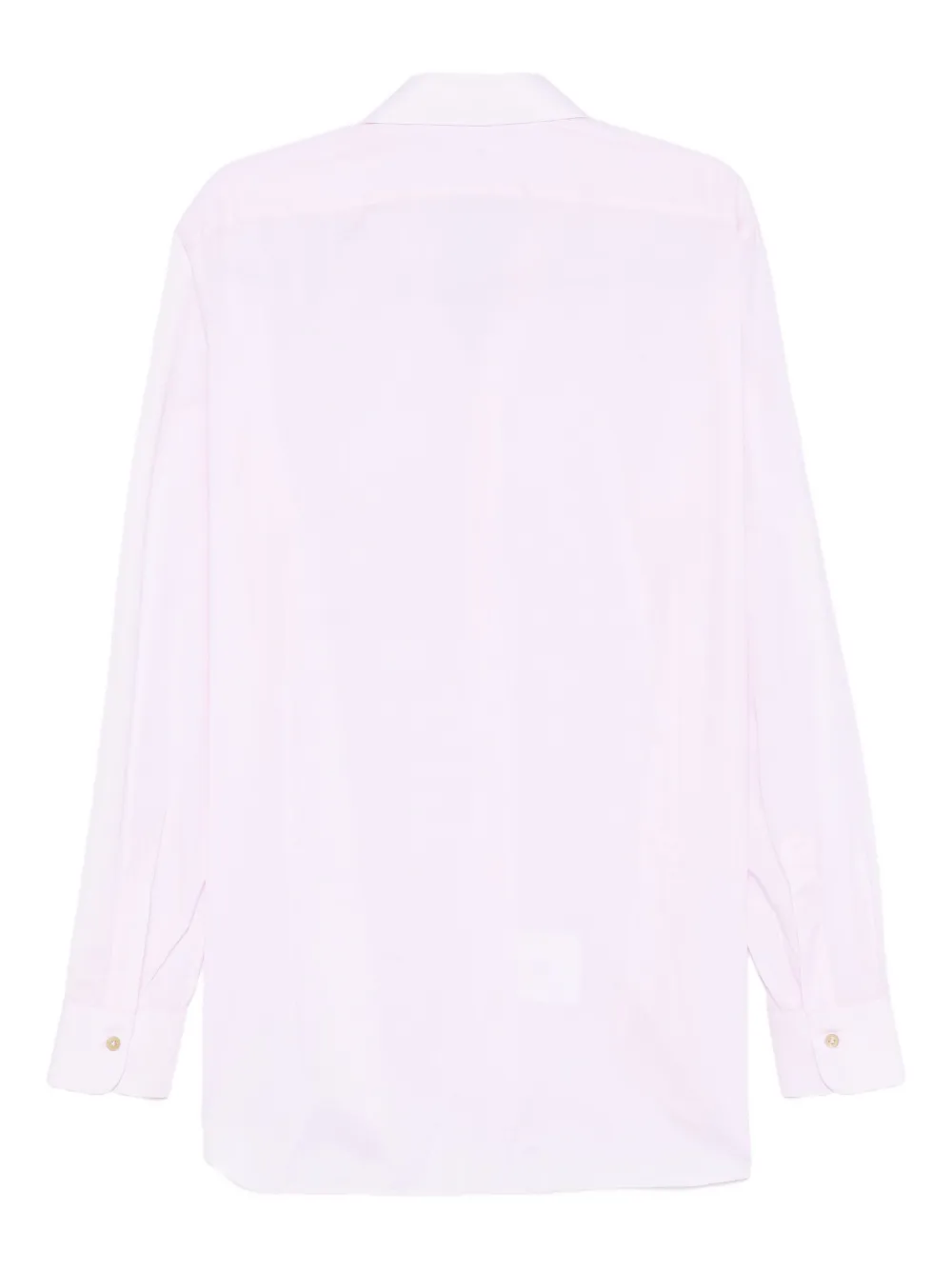 Kiton Overhemd met knopen - Roze