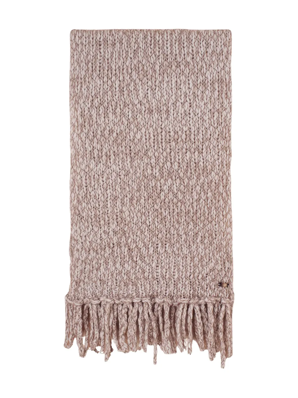 Fedeli Barite Maxi Scarf In Pink