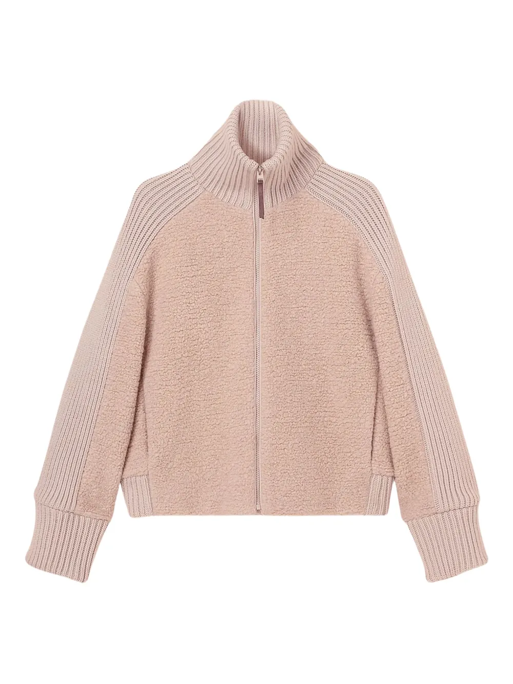 Fedeli ribbed-panel jacket | Pink | Image 1