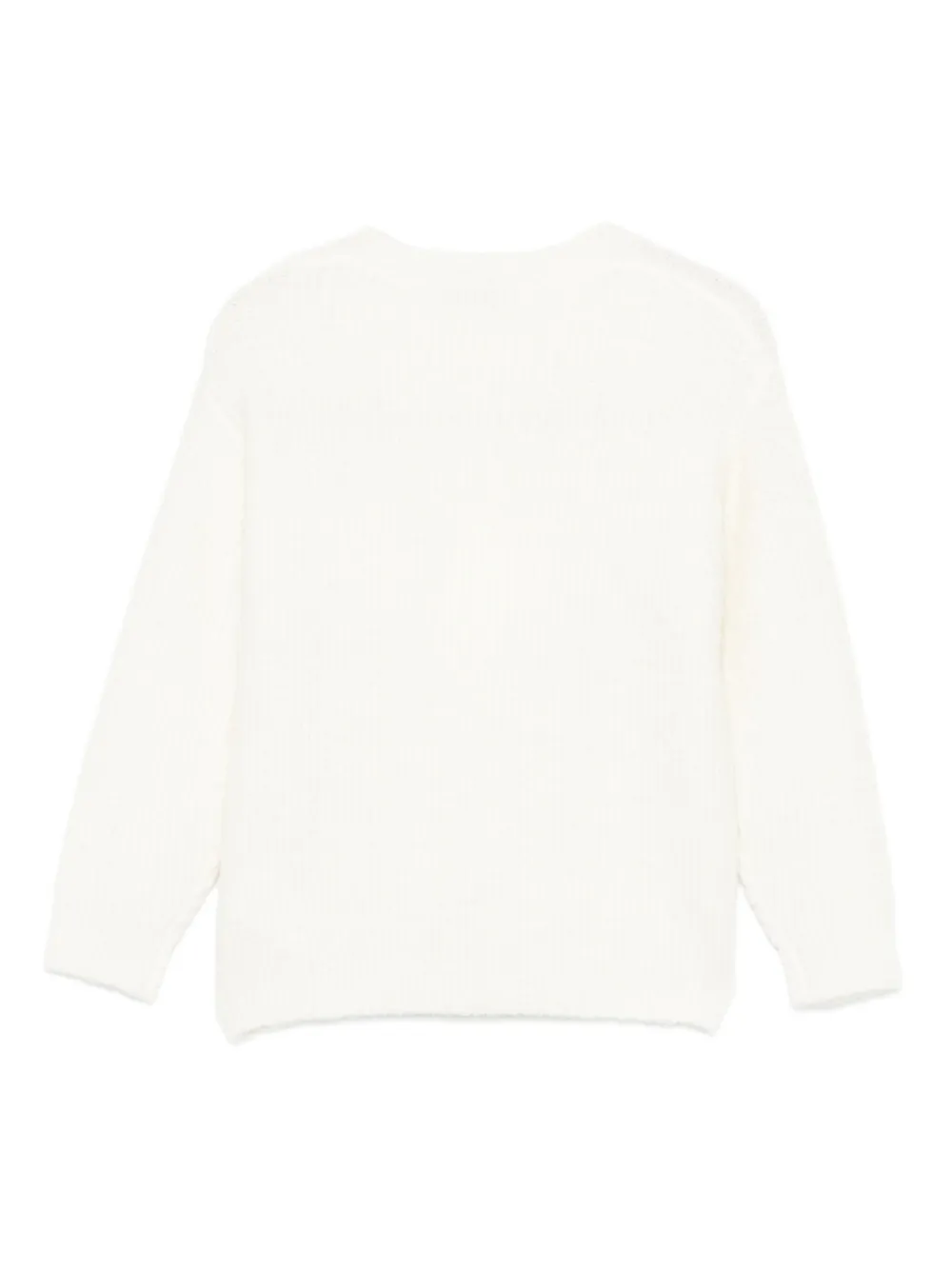 Paolo Pecora Kids ribbed crew-neck sweater | Boys Knitwear | Image 2
