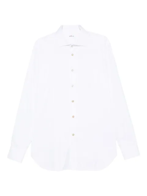 Kiton chemise à détails de pompons