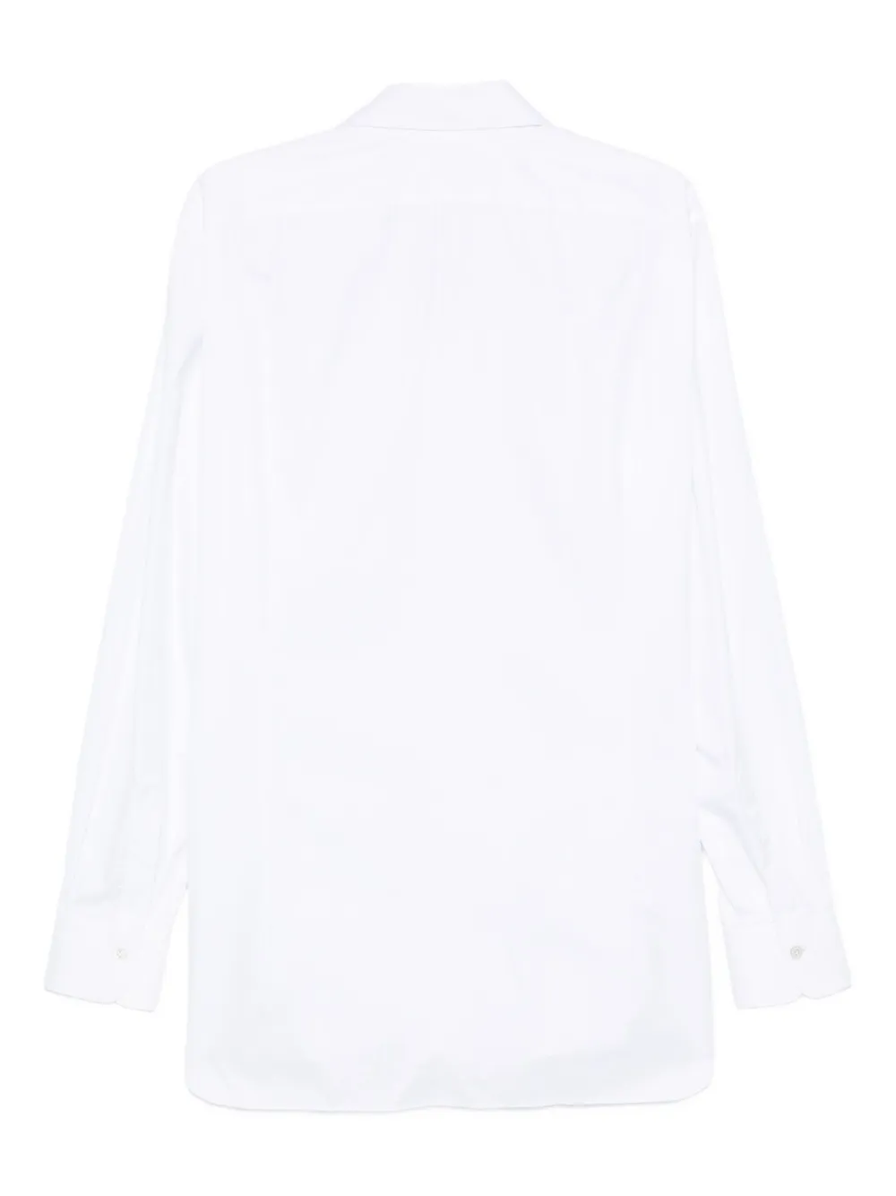 Kiton Overhemd met knopen - Wit