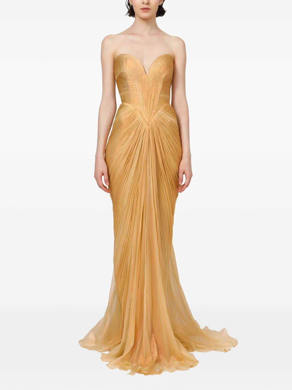 Iris Serban Christina gown - Geel