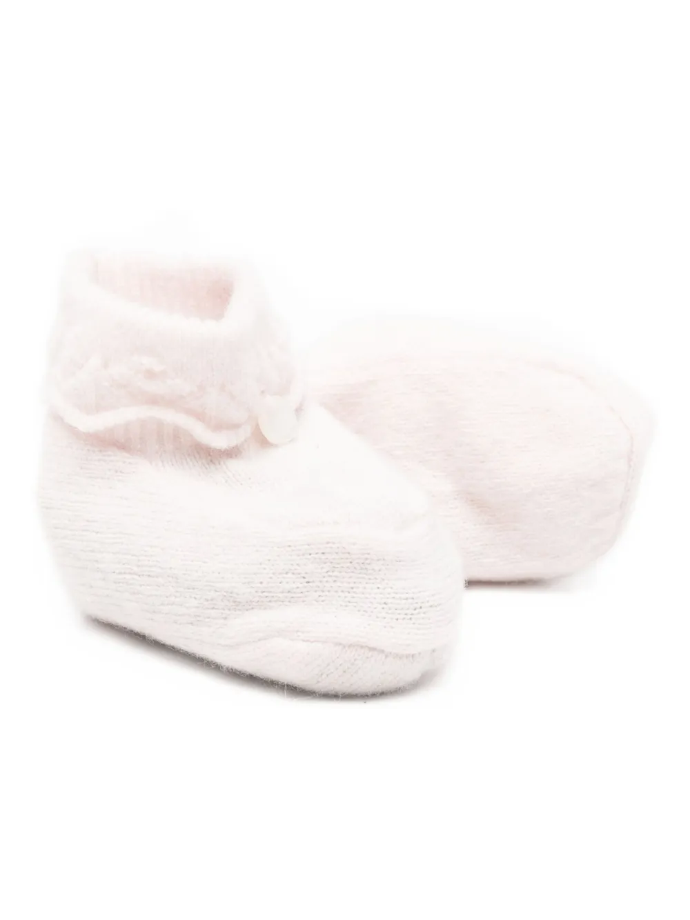 Tartine Et Chocolat knitted frill booties | Knitwear | Image 2