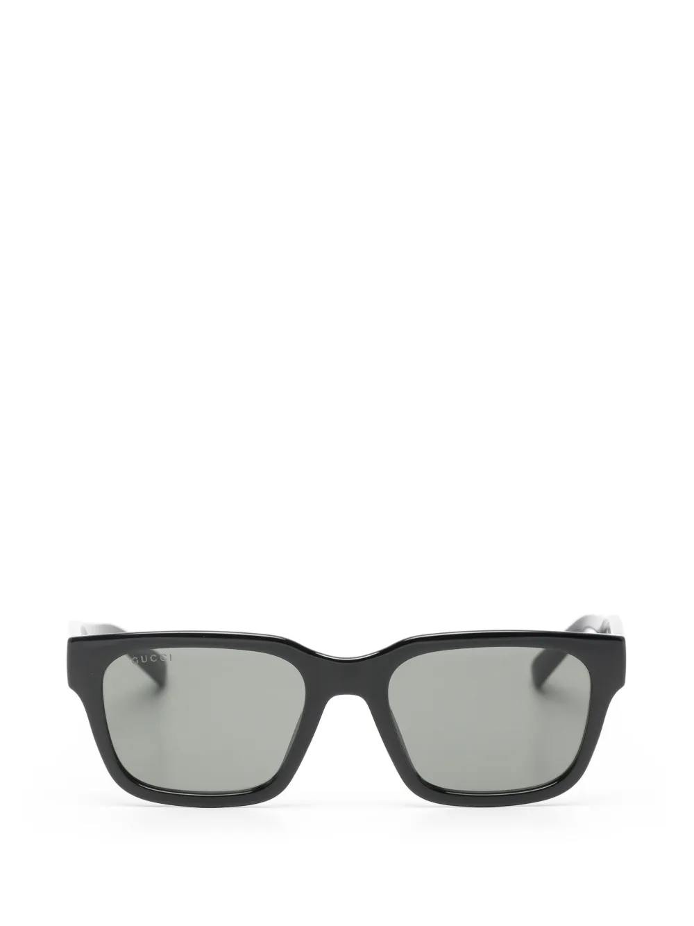 Gucci Eyewear Web-stripe square-frame sunglasses - Nero