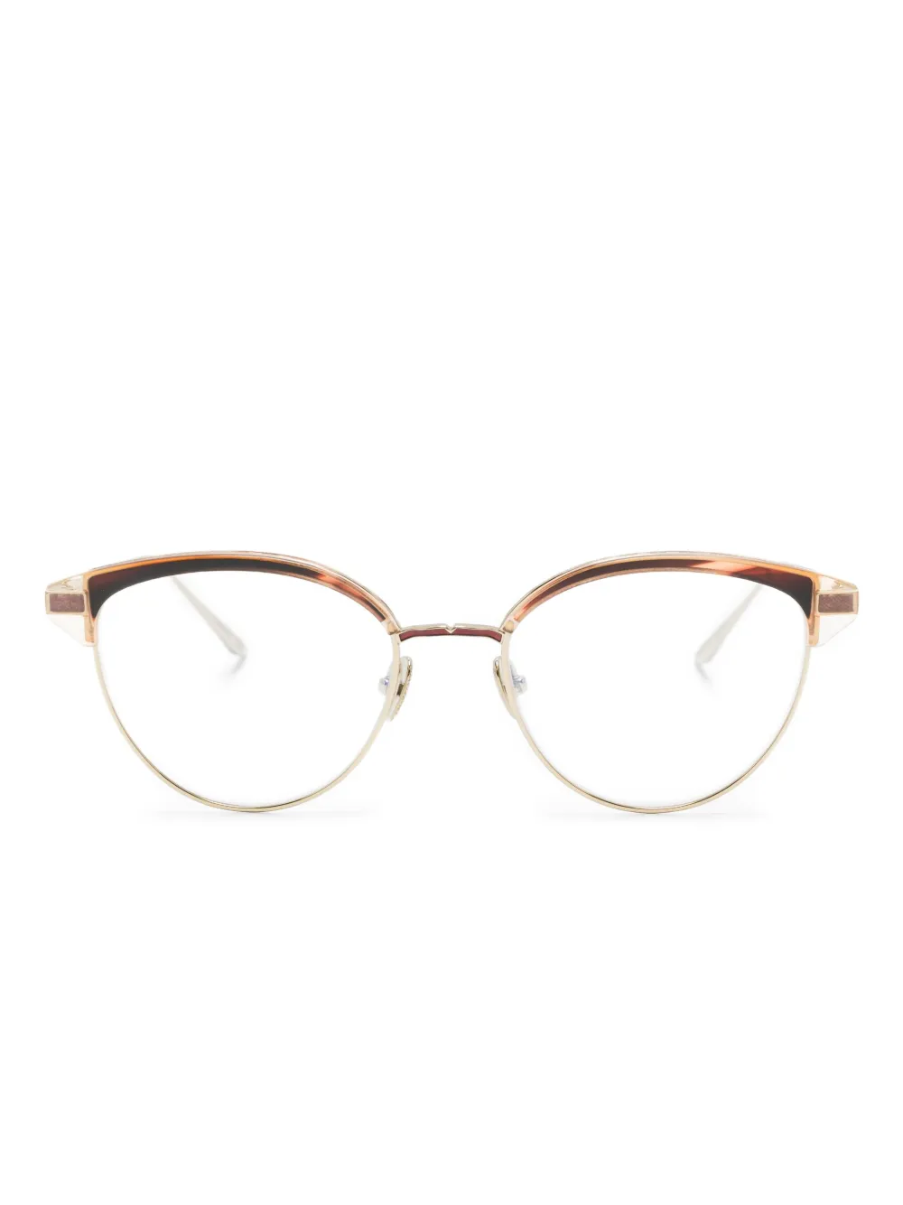Leisure Society lunettes de vue Lassen à monture papillon | marron | Image 1