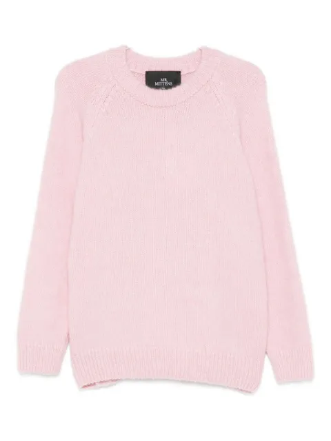 I Love Mr Mittens crew-neck sweater
