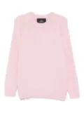 I Love Mr Mittens crew-neck sweater - Pink
