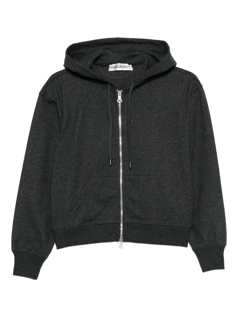 OUR LEGACY zip hoodie | Grey | Image 1