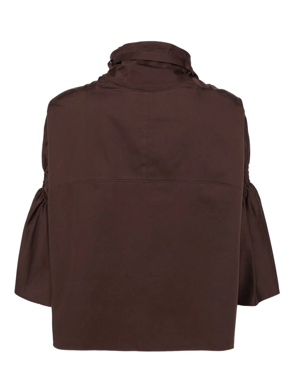 Low Classic gathered-detail blouse - Bruin