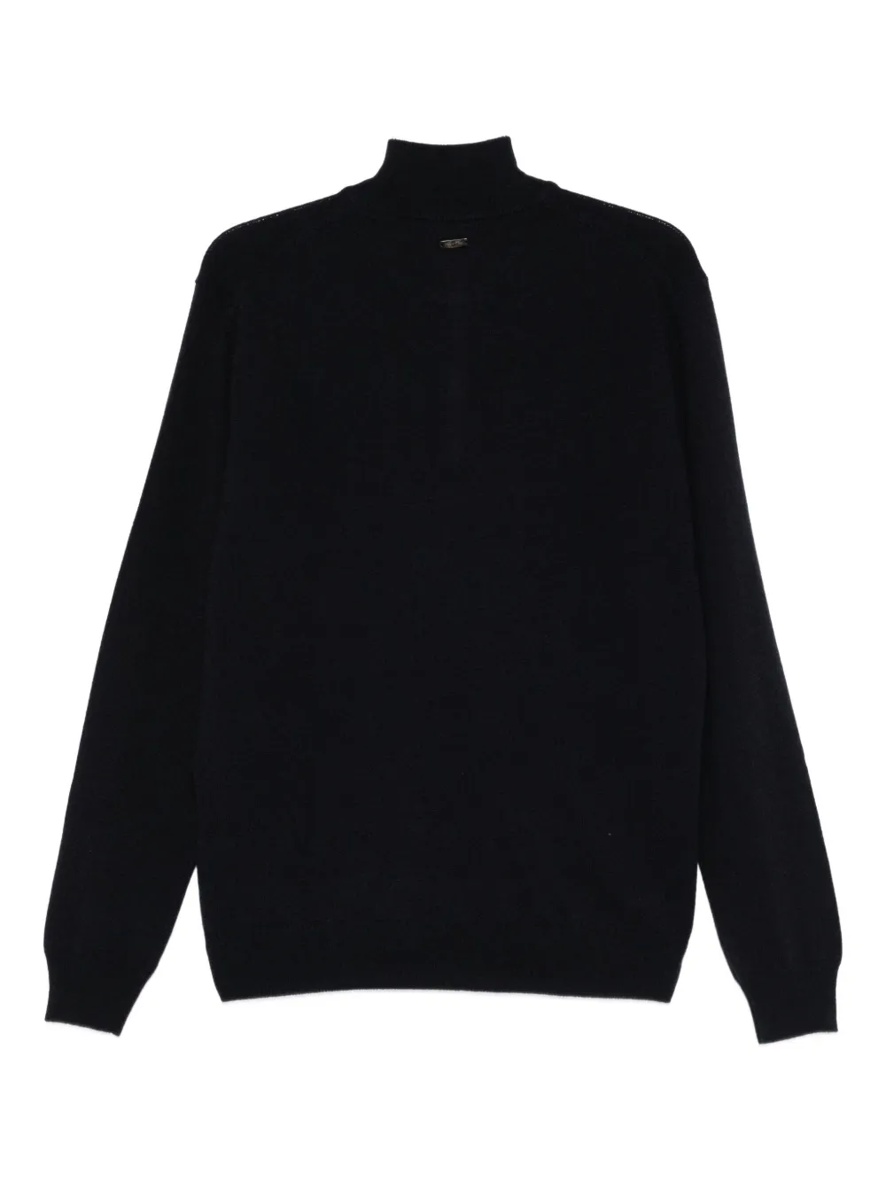 Corneliani Trui met rits - Blauw