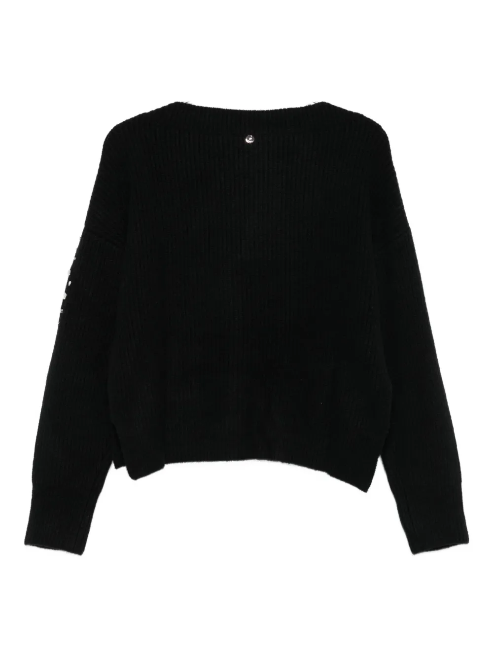 LIU JO crystal-embellished knit top | Knitted Sweaters | Image 2