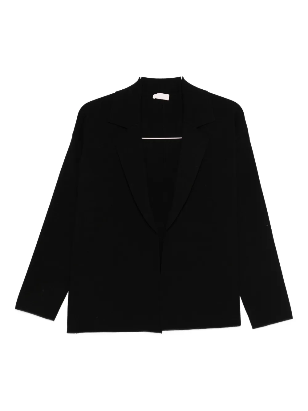 Liu •jo Open-front Jacket In Black