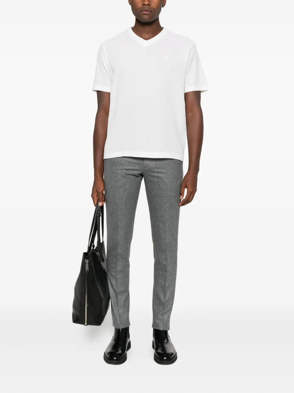 Emporio Armani V-neck T-shirt - Wit