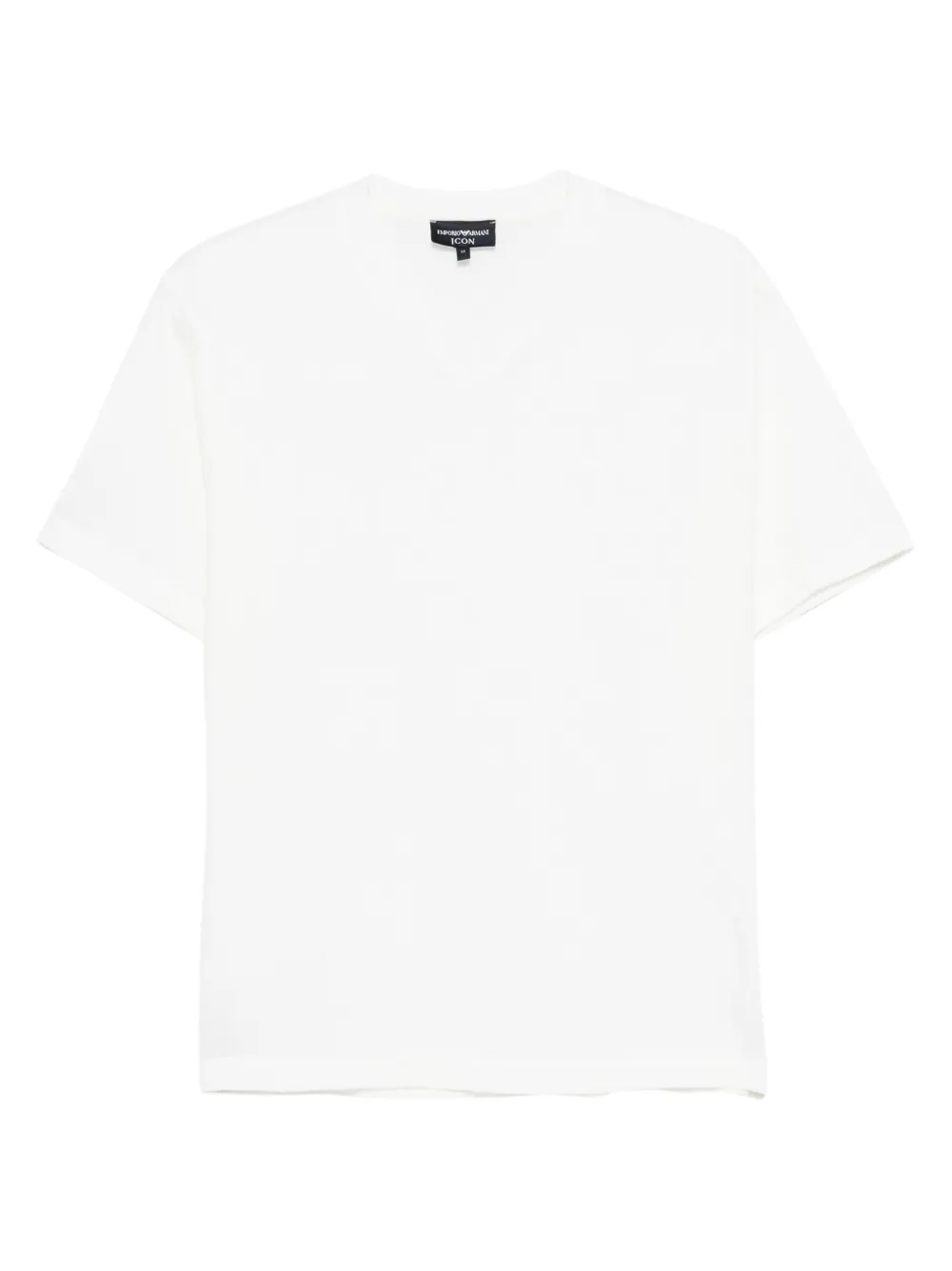 Emporio Armani playera con cuello en V | blanco | Image 1