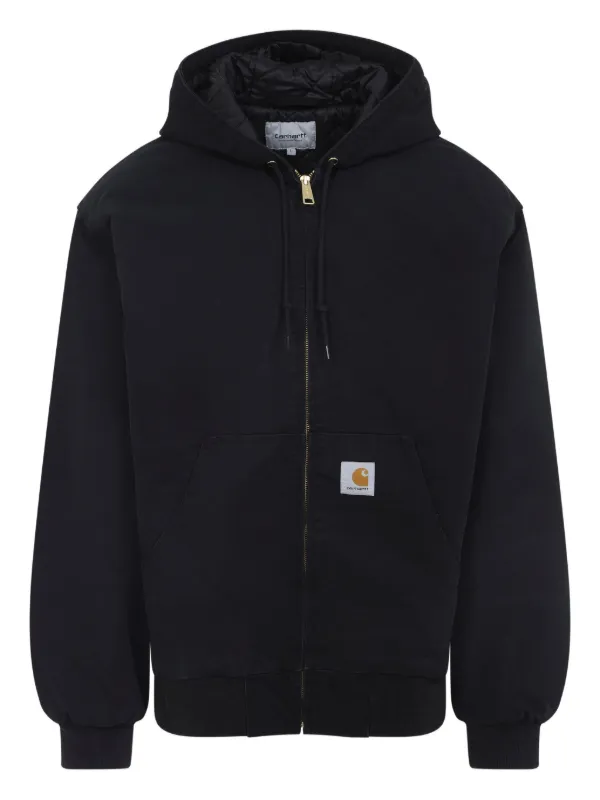 Carhartt カーハートフーデッドジャケット ブラック Carhartt WIP フーデッド ジャケット | ブラック | FARFETCH JP