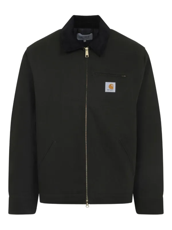 Carhartt WIP Detroit corduroy-collar Cotton Jacket Green FARFETCH IN