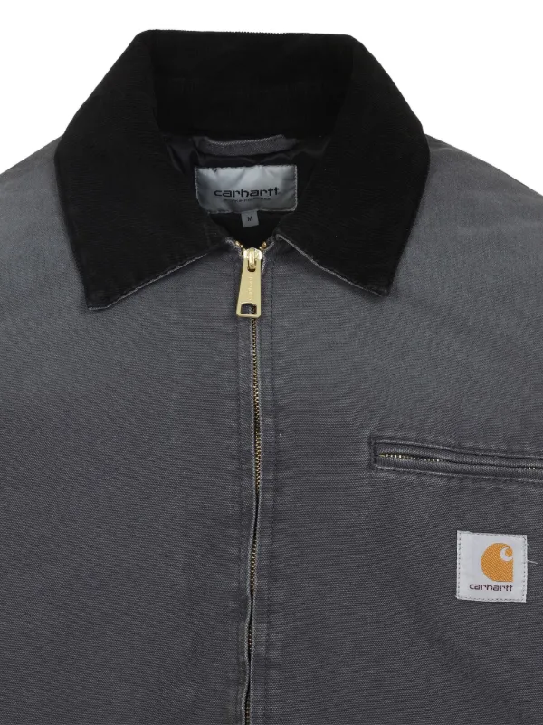 Carhartt WIP OG Detroit Cotton zip-up Jacket | Grey | FARFETCH
