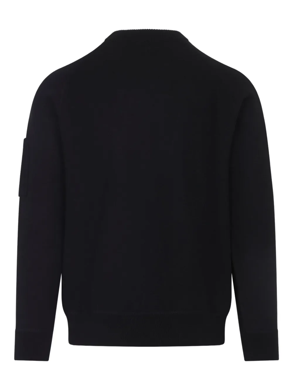 C.P. Company pocket-detail wool-blend sweater - Zwart