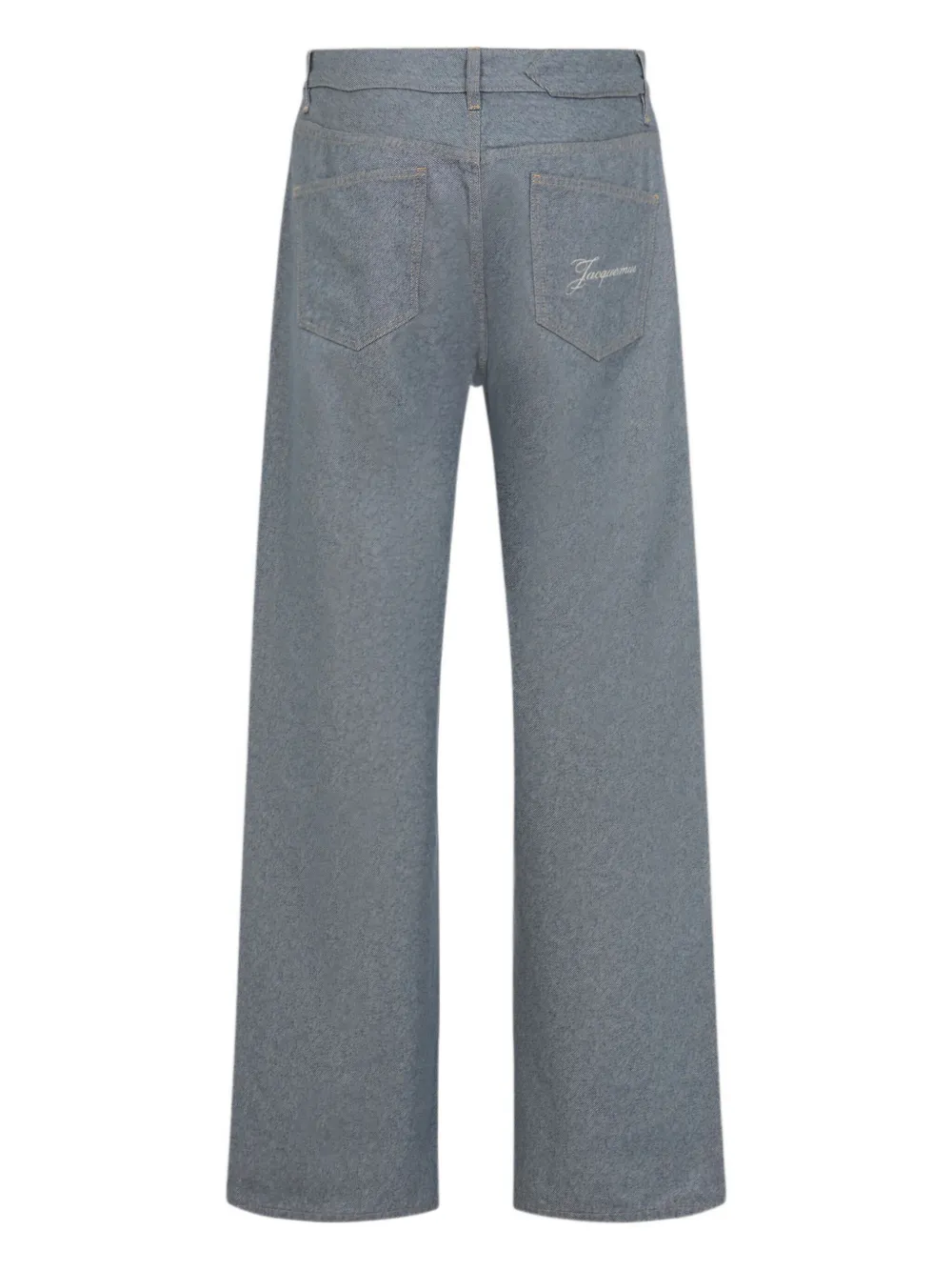Jacquemus Nîmes jeans met geborduurde zak - Blauw