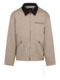 Mastermind Japan Mj Aviator corduroy-collar cotton jacket - Neutrals