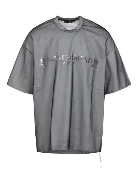 Mastermind World skull-print cotton T-shirt