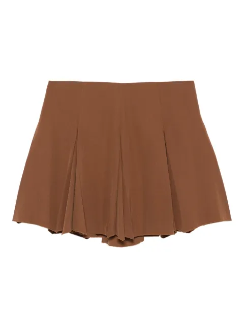 Marni pleated virgin wool skirt