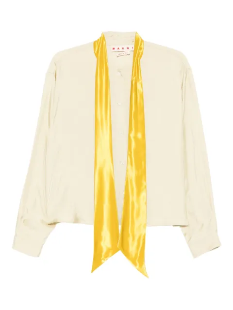 Marni blusa manga larga