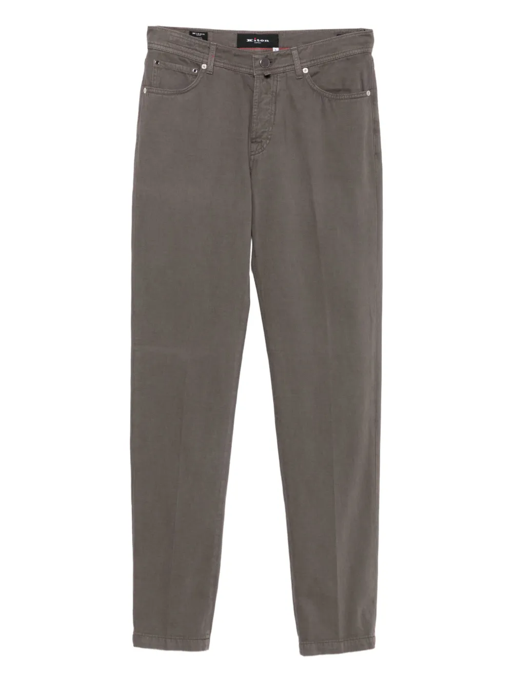 Kiton Gerade Hose aus Kaschmir | Braun | Image 1