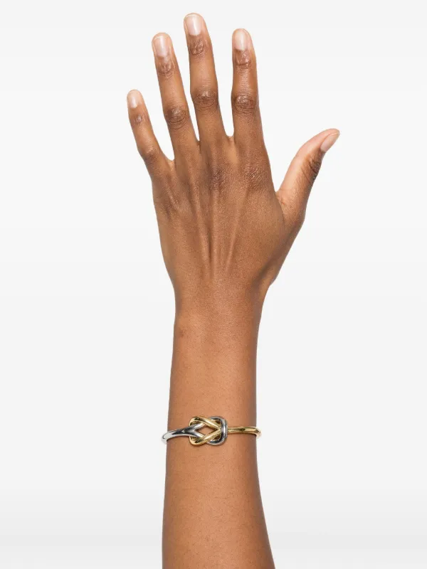 Eddie Borgo Slipknot カフブレスレット | シルバートーン | FARFETCH JP