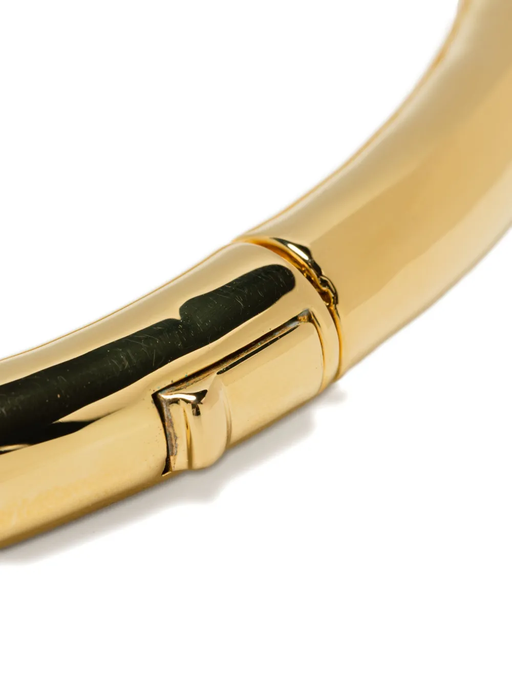 Eddie Borgo Cylinder Choker Necklace In Gold