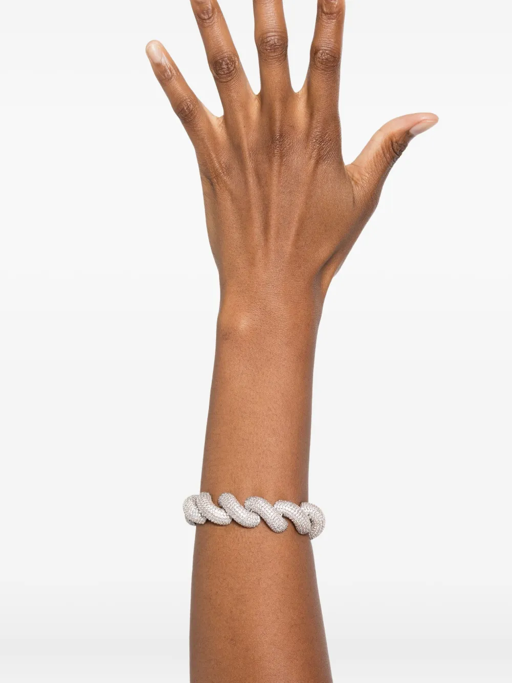 Eddie Borgo Rope Bracelet In Gray