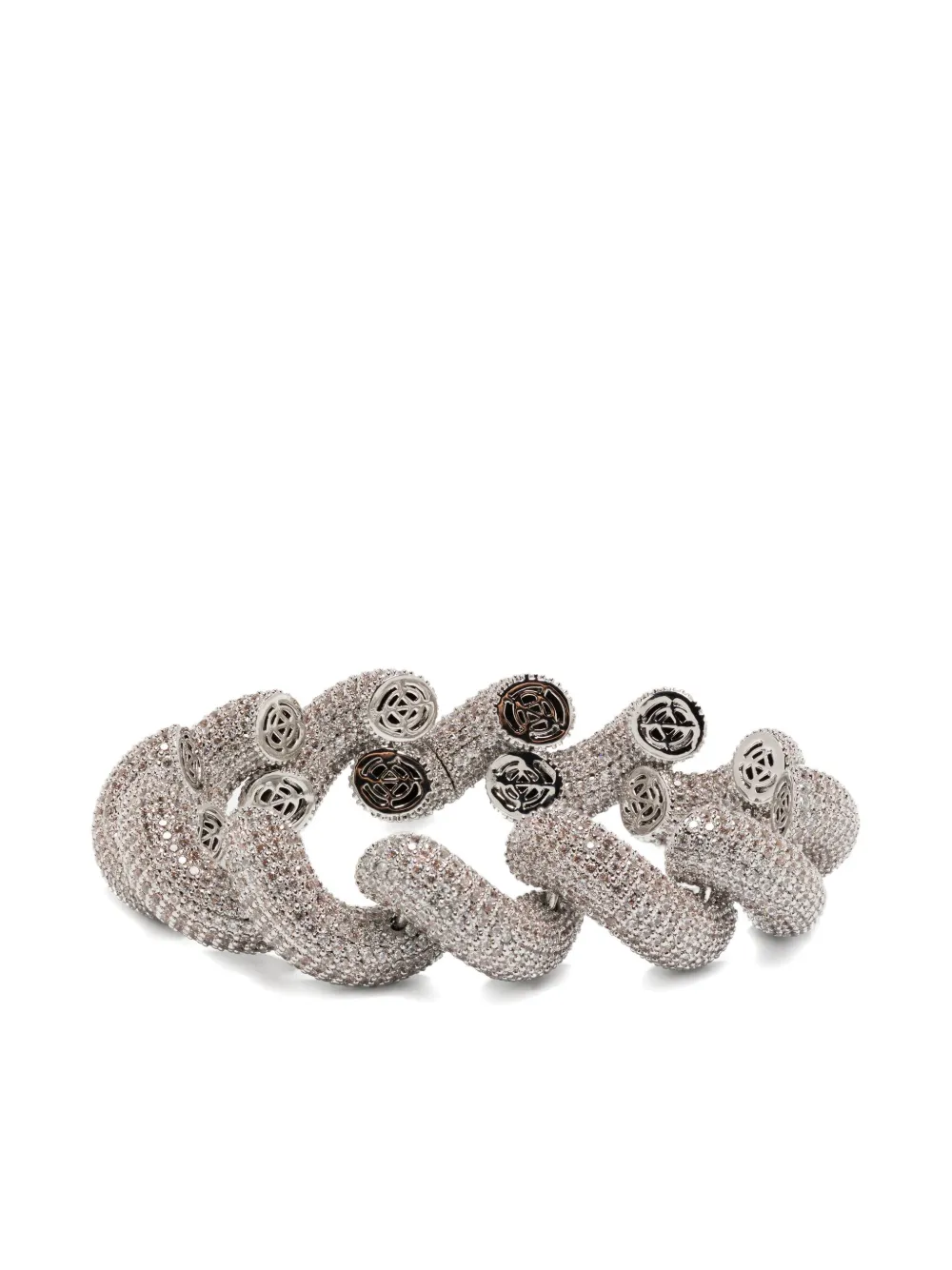 Eddie Borgo Rope bracelet - シルバートーン Eddie Borgo Rope bracelet - シルバートーン
