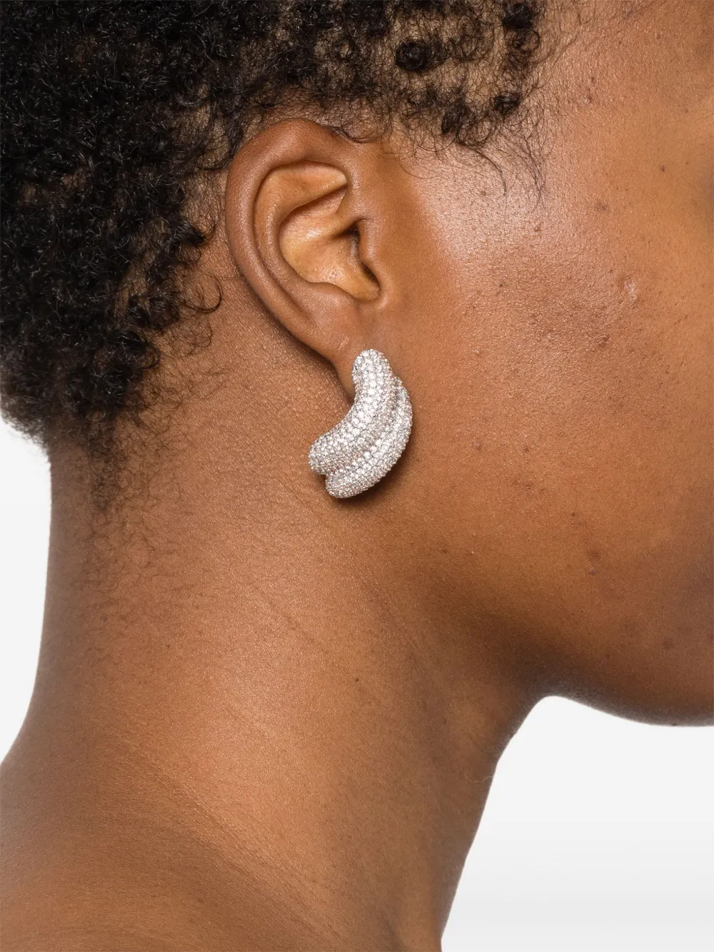 Eddie Borgo Rope pavé earrings | Image 2