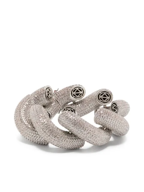 Eddie Borgo Rope Armband mit Pavéfassung