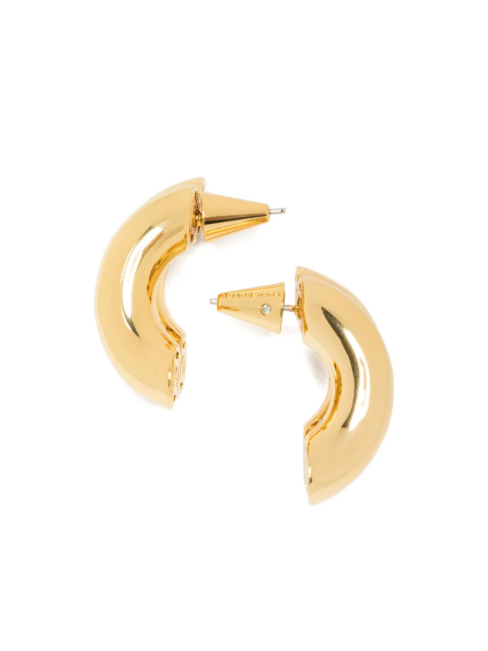 Eddie Borgo Rope Stud Earrings In Gold