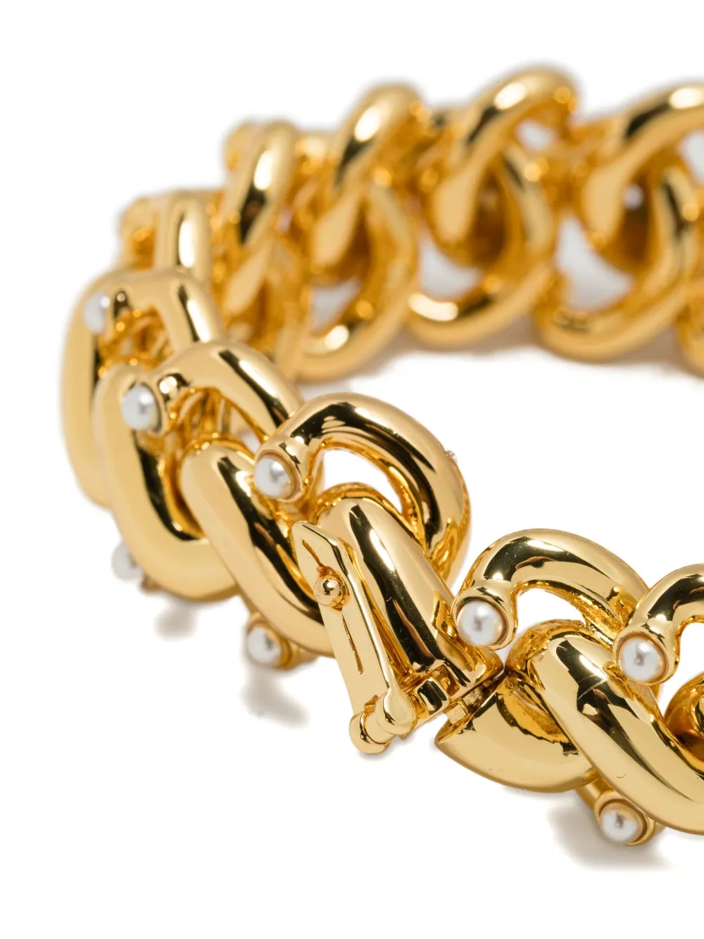 Eddie Borgo Estate S Curve Bracelet In Gold