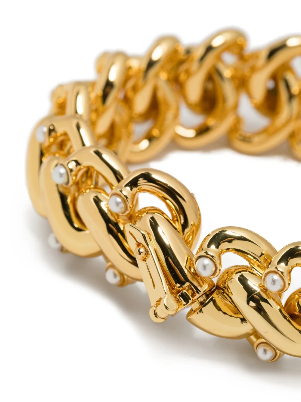  Eddie Borgo Estate S Curve Bracelet - Gold 