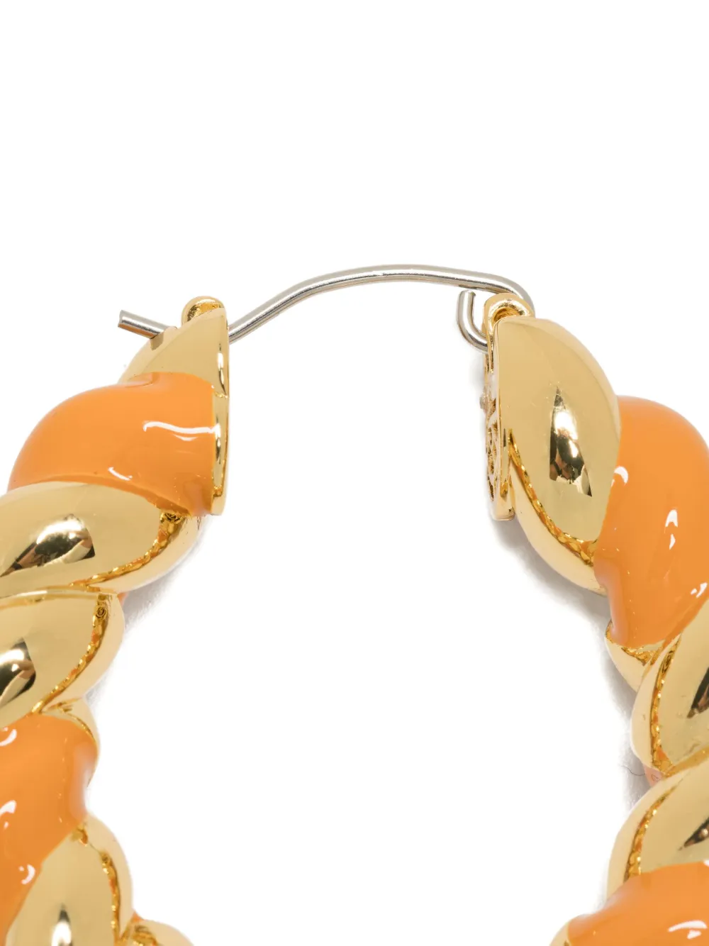 Eddie Borgo Rope Hoop Earring In Gold